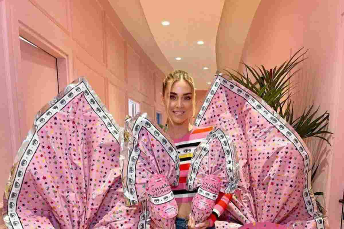 uova pasqua chiara ferragni ansa