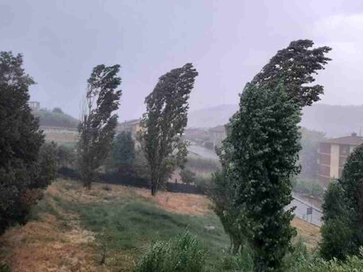 vento forte in sardegna