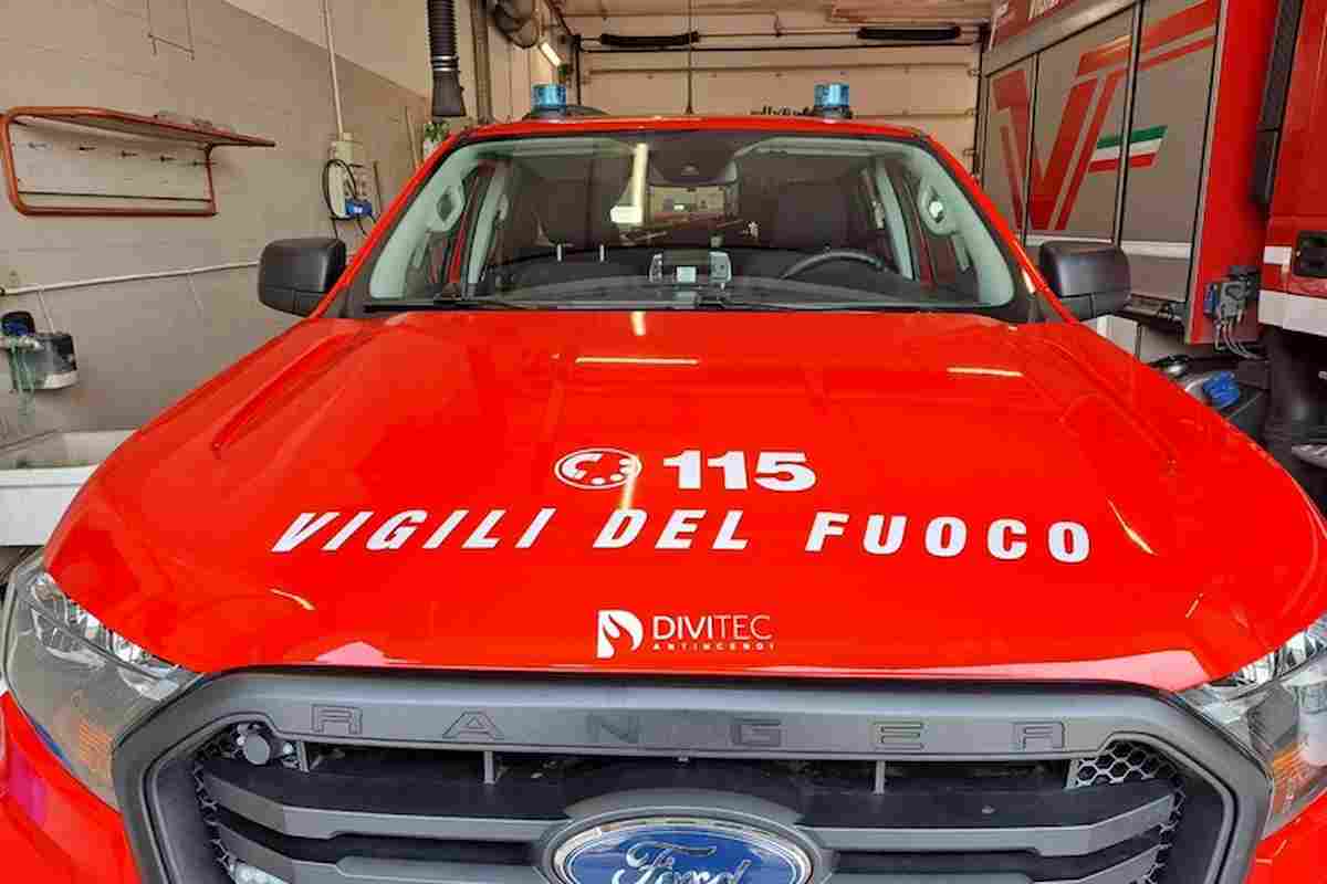 vigili del fuoco foto ansa