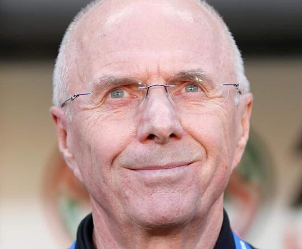 Sven-Goran Eriksson, foto Ansa