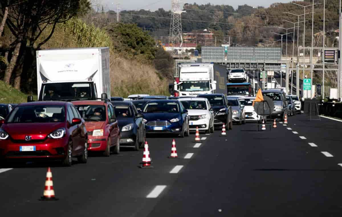 Grande Raccordo Anulare, foto Ansa