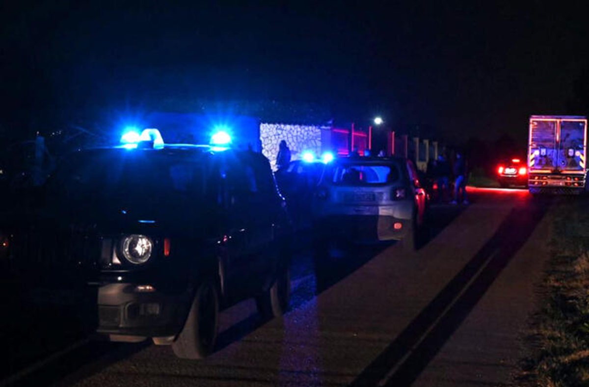 Il duplice omicidio di Cisterna di Latina, foto Ansa