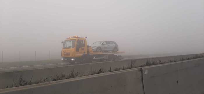 nebbia a1 chiusa parma