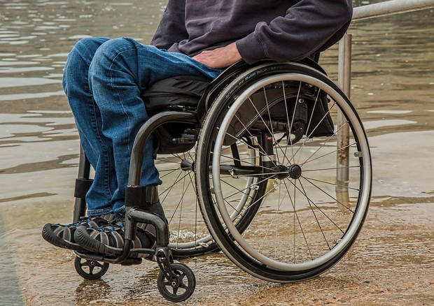 carrozzina rampa disabili