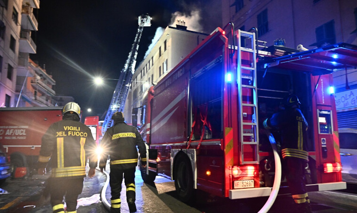 Vigili del fuoco, foto archivio ANSA