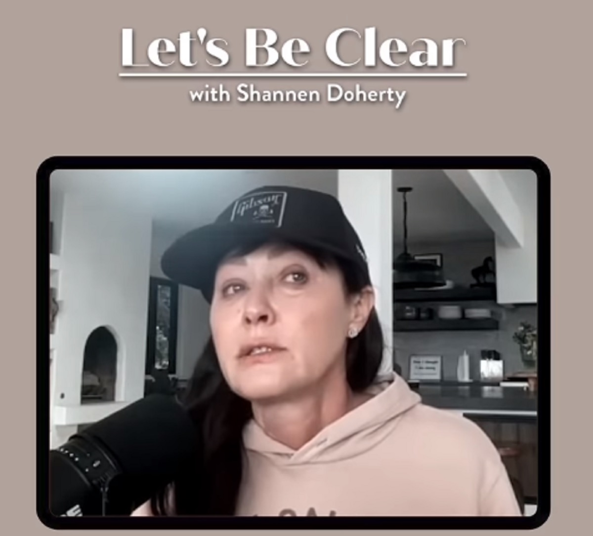 shannen doherty podcast instagram