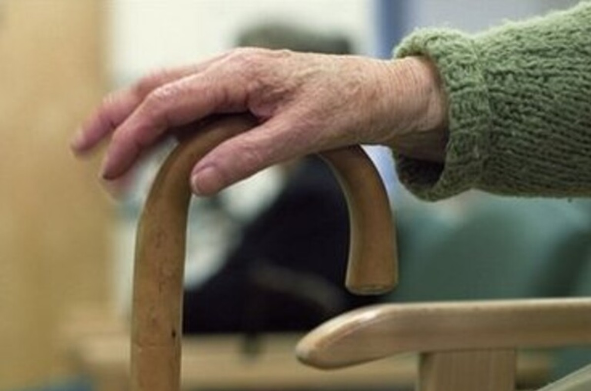 Anziana, foto archivio ANSA