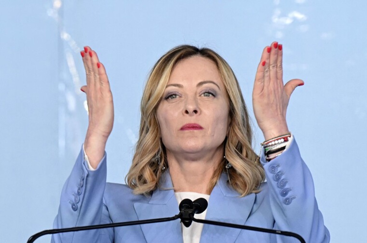 Giorgia Meloni detta "Giorgia" FOTO ANSA