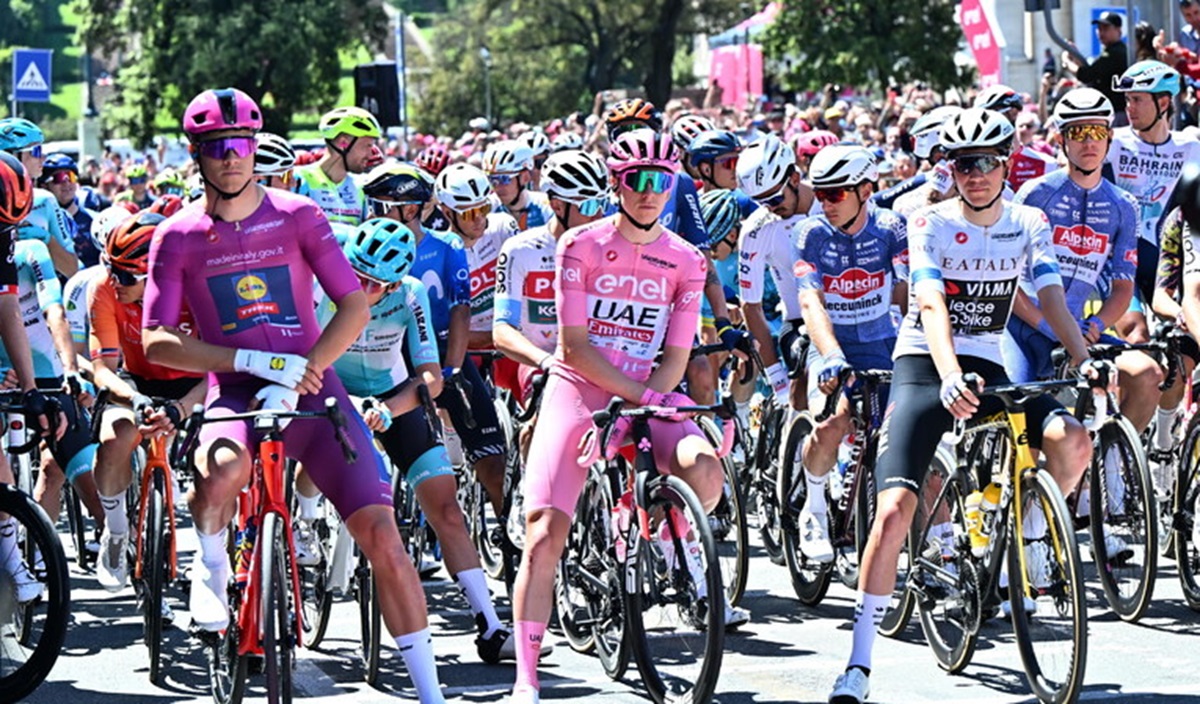 Il francese Thomas ha vinto in volata la quinta tappa del Giro d’Italia