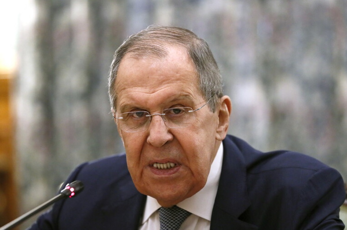 Il ministro degli Esteri russo Serghei Lavrov FOTO ANSA