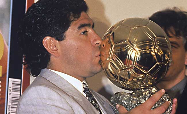 maradona pallone d'oro