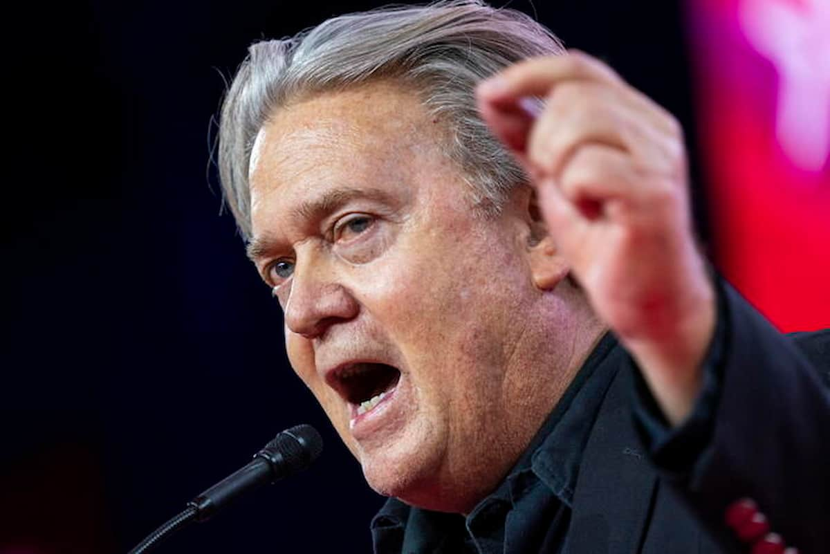 Steve Bannon, guru di Trump e Salvini, il 1 luglio in carcere americano se, non lo salva la Corte Suprema Usa